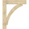 Ekena Millwork Thorton Block Rough Sawn Bracket, Douglas Fir, 6"W x 38"D x 46"H BKT06X38X46THR05RDF - alternate 2